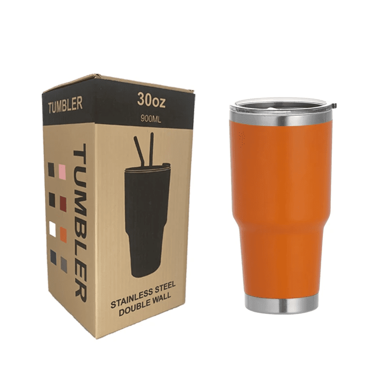 30oz Stainless Steel Tumblers โ Insulated Travel Mug with Lid