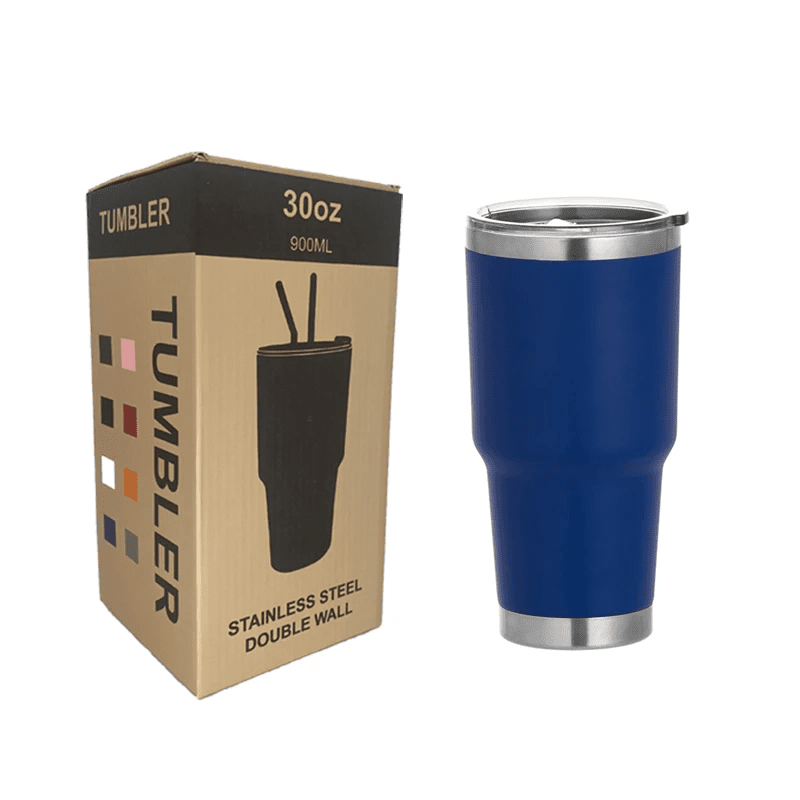 30oz Stainless Steel Tumblers โ Insulated Travel Mug with Lid