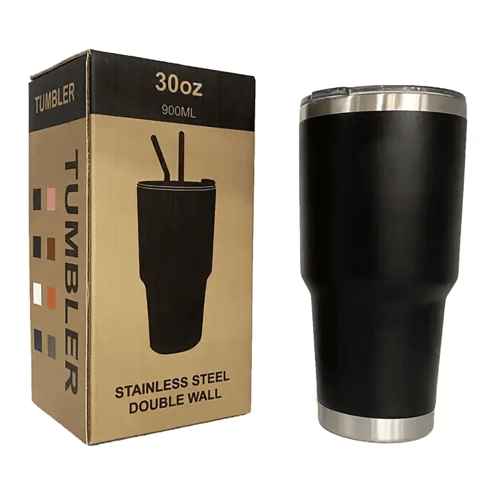 30oz Stainless Steel Tumblers โ Insulated Travel Mug with Lid