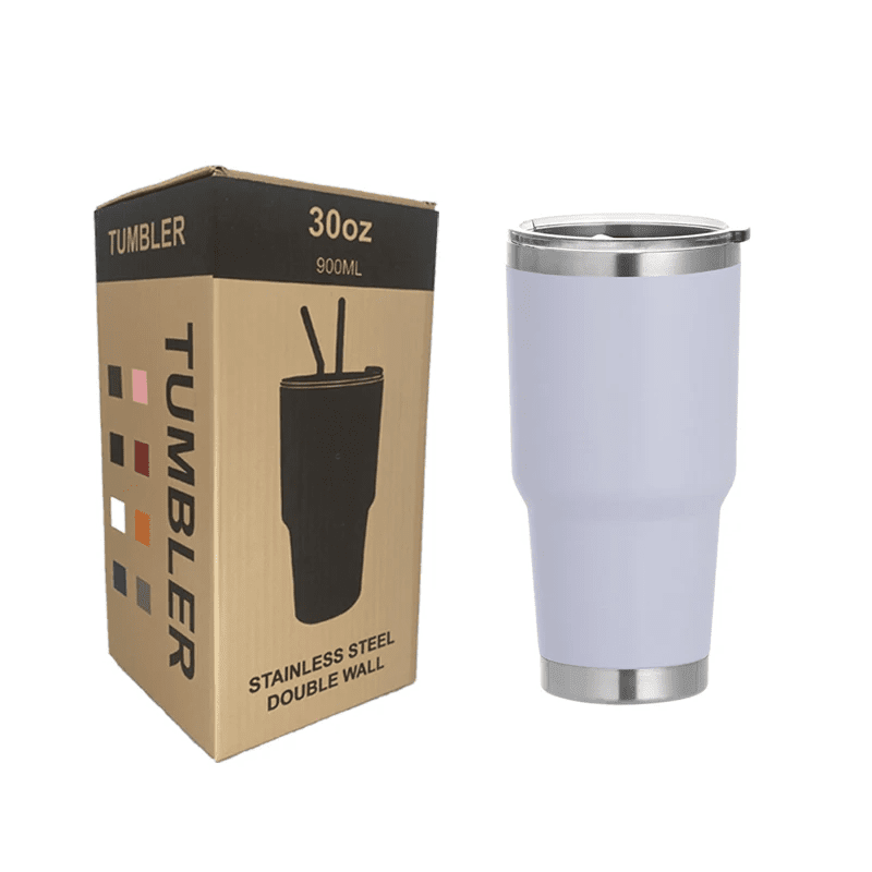 30oz Stainless Steel Tumblers โ Insulated Travel Mug with Lid