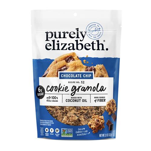 Purely Elizabeth Cookie Granola Choc Chip 11 Oz