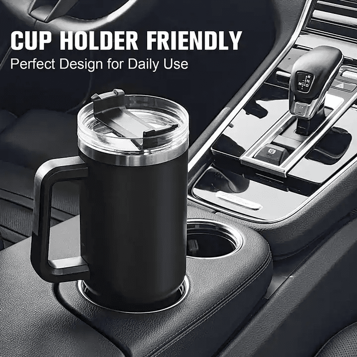 30oz Stainless Steel Tumblers โ Insulated Travel Mug with Lid