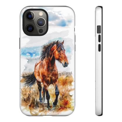 WATERCOLOR HORSE | Tough Phone Case