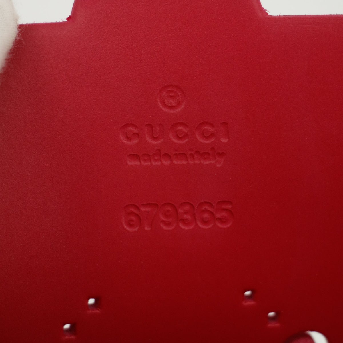 Gucci GG Monogram Rubber Pink Tote  