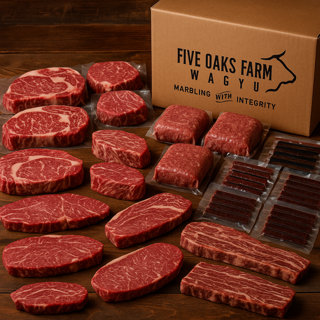 FOF The Five Oaks Eighth – Wagyu Steak &amp; Snack Collection