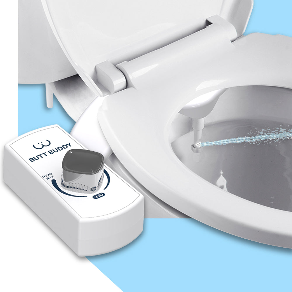 BUTT BUDDY - Bidet Toilet Attachment &amp; Fresh Water Sprayer