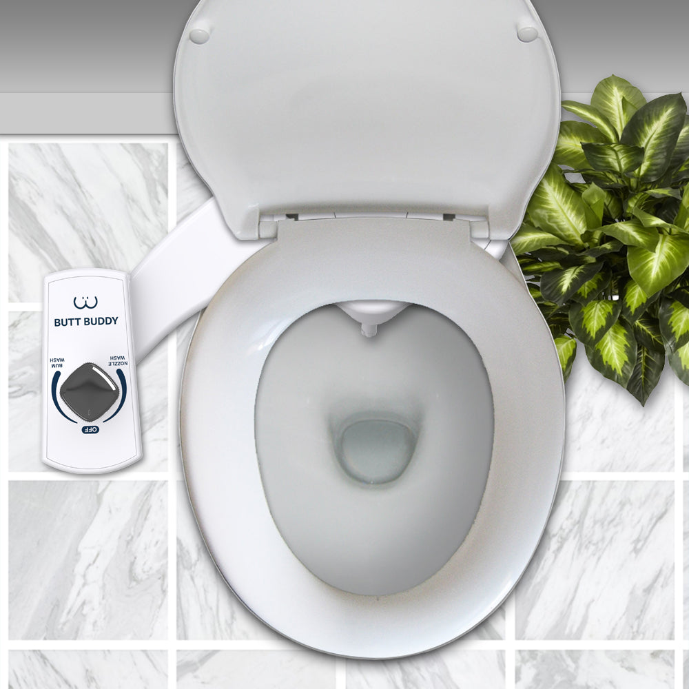 BUTT BUDDY - Bidet Toilet Attachment &amp; Fresh Water Sprayer