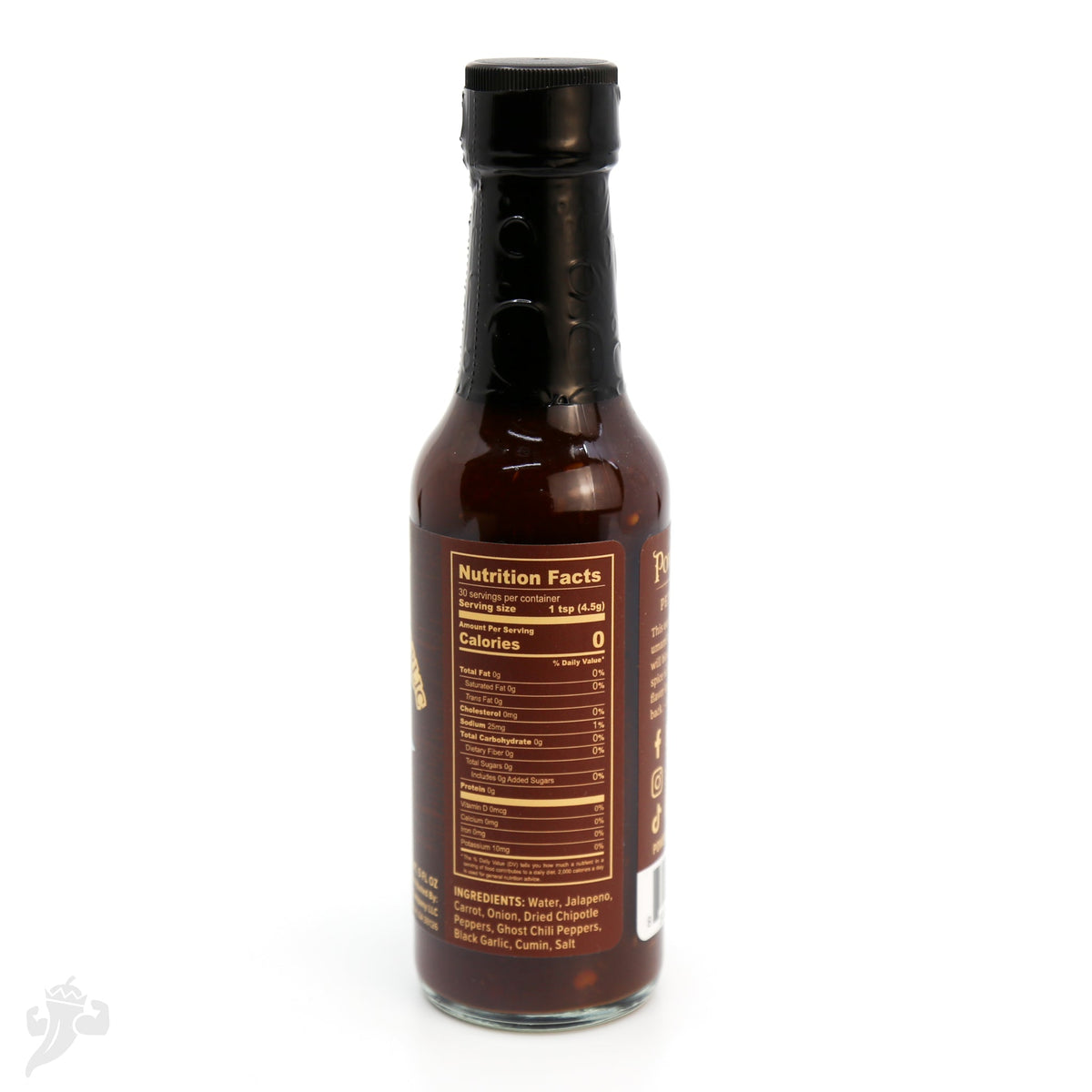 Chipotle Ghost &amp; Black Garlic Hot Sauce