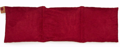 Triple Square Pillow in Plush Red Ultra-Suede
