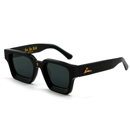 Signature Series- "See No Evil" Sunglasses  (Black)