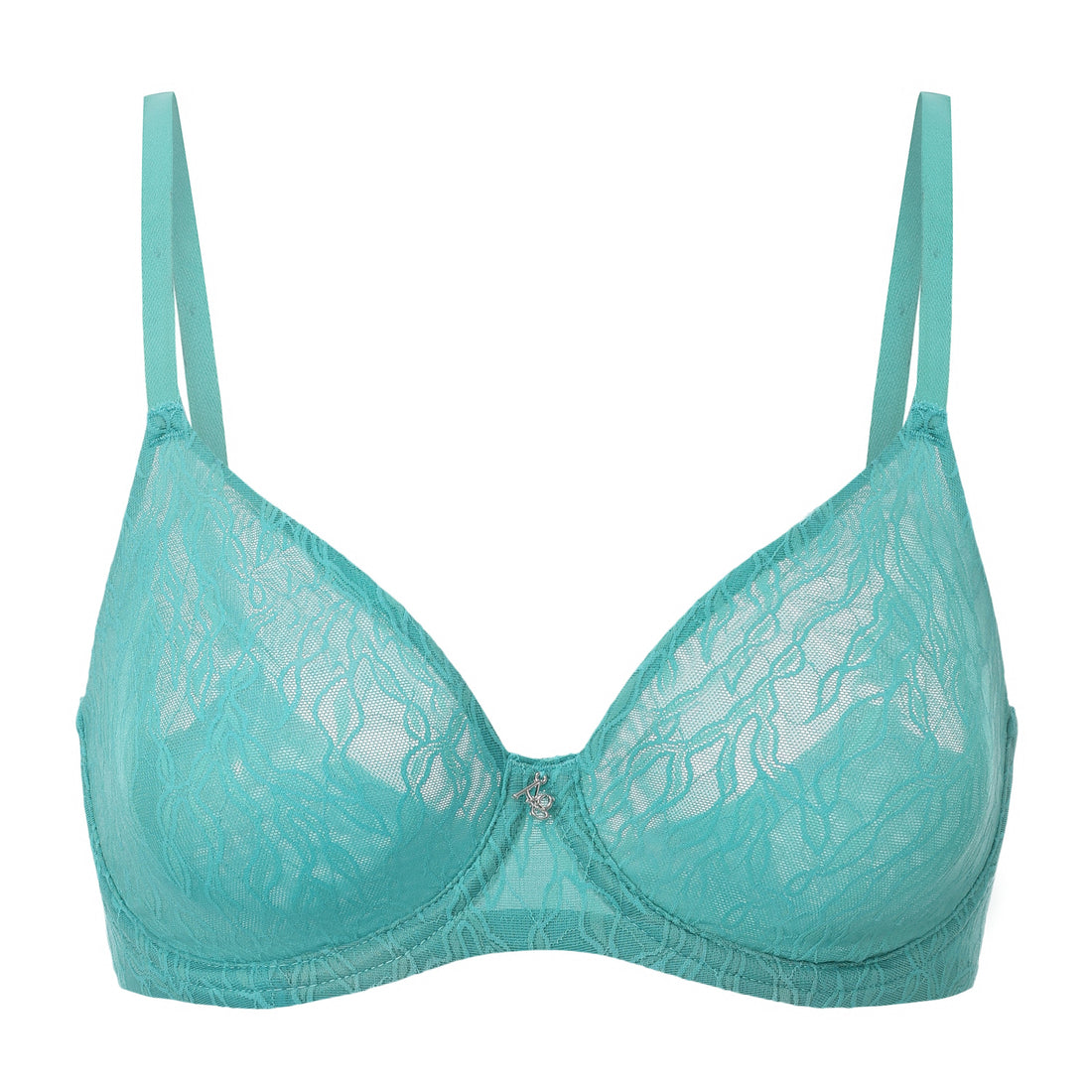Julie Molded Lace &amp; Mesh T-Shirt Bra