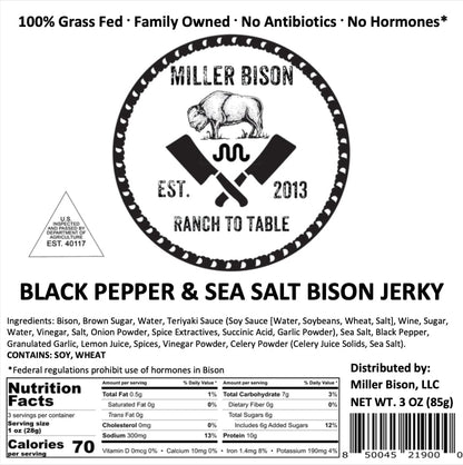 The Bison Jerky Trio