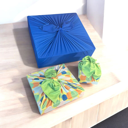Small Reusable Cloth Furoshiki Gift Wrap | Polka Dots