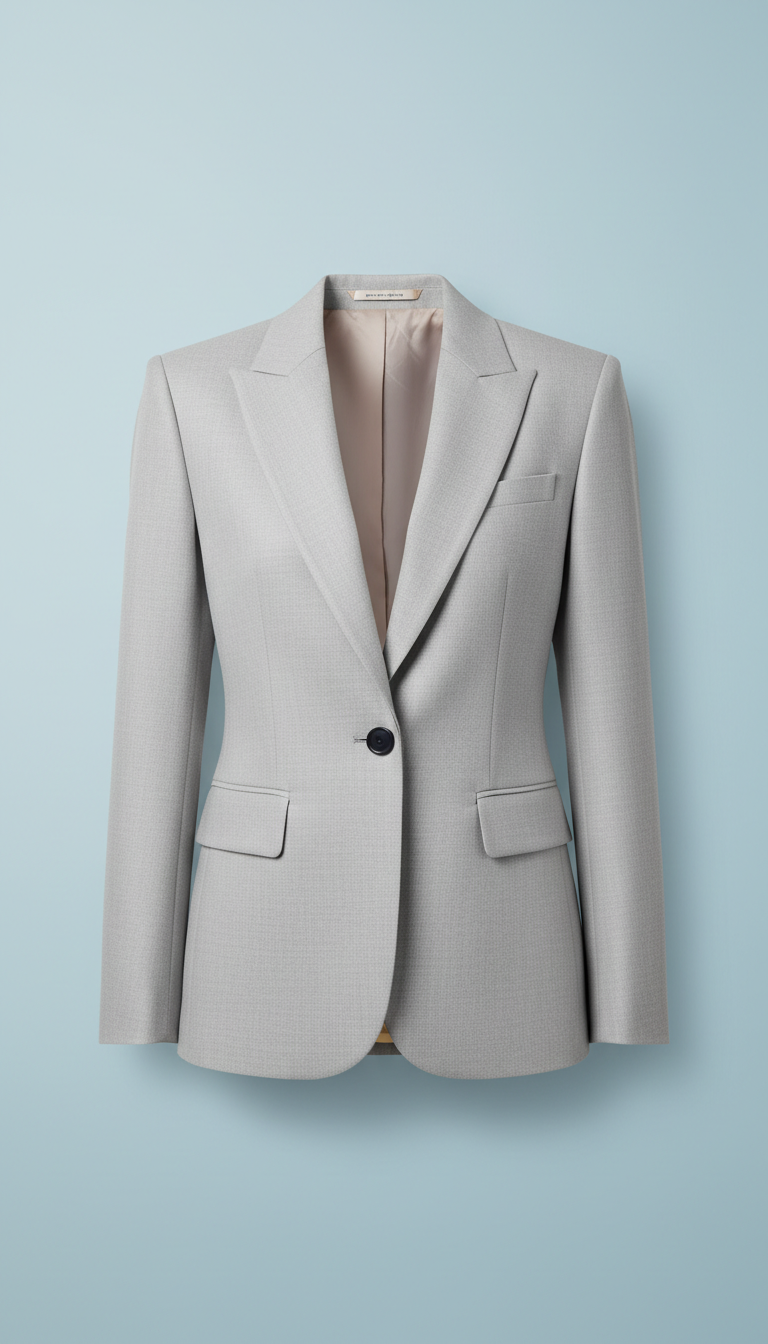 Tailored Blazer in Italian Wool