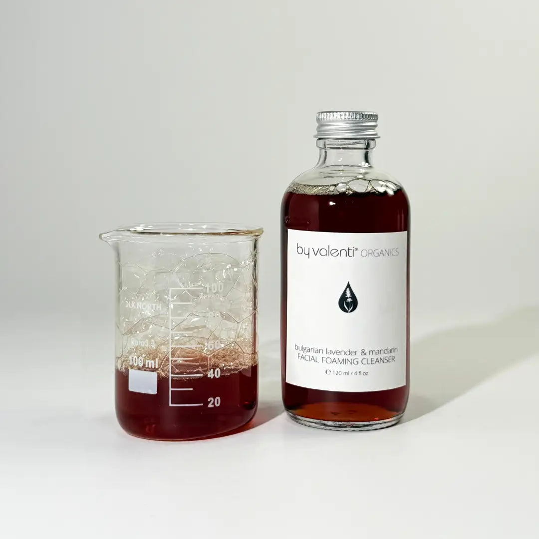 Bulgarian Lavender &amp; Mandarin Facial Foaming Cleanser with Sweet almond oil + Lavender extract