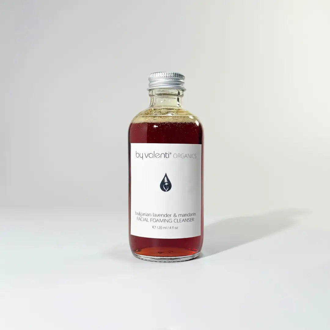 Bulgarian Lavender &amp; Mandarin Facial Foaming Cleanser with Sweet almond oil + Lavender extract