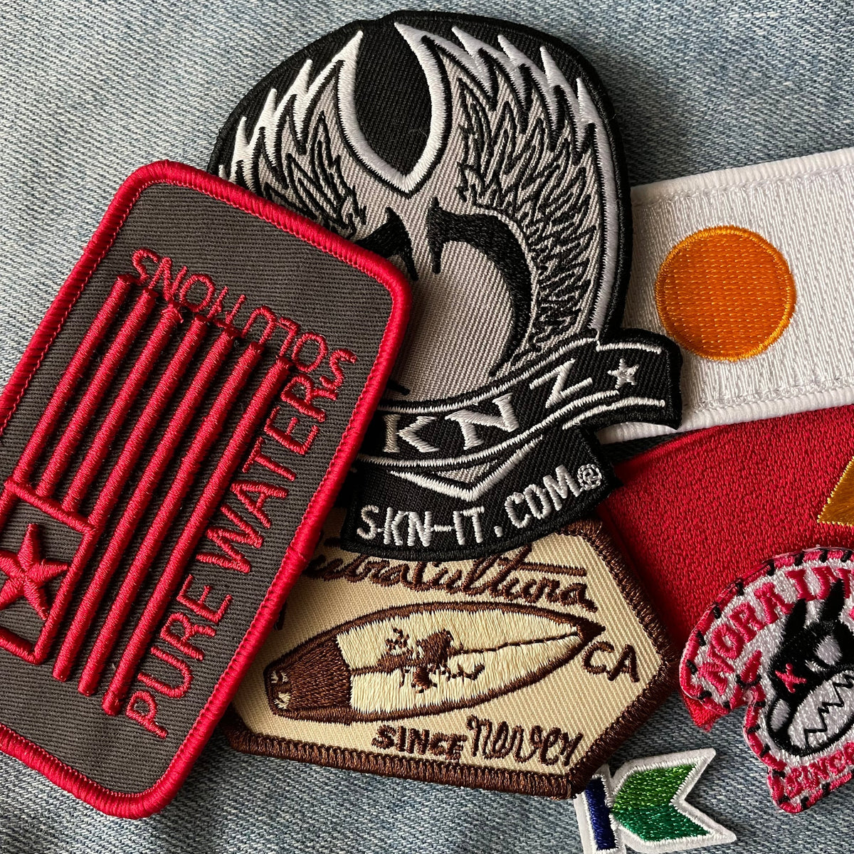 Custom Embroidered Patches - 325-500 Pieces