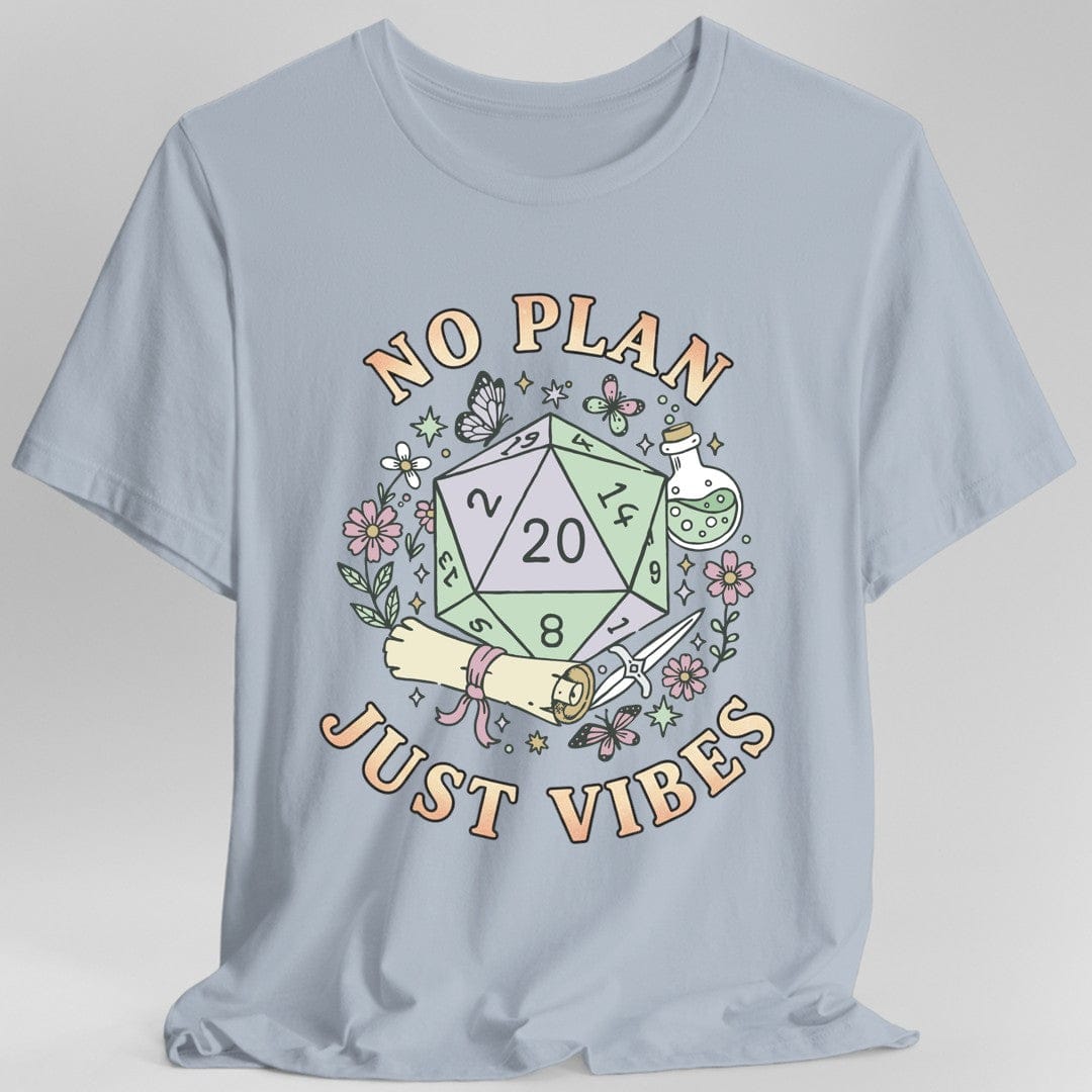 No Plan Just Vibes D&amp;D T-Shirt