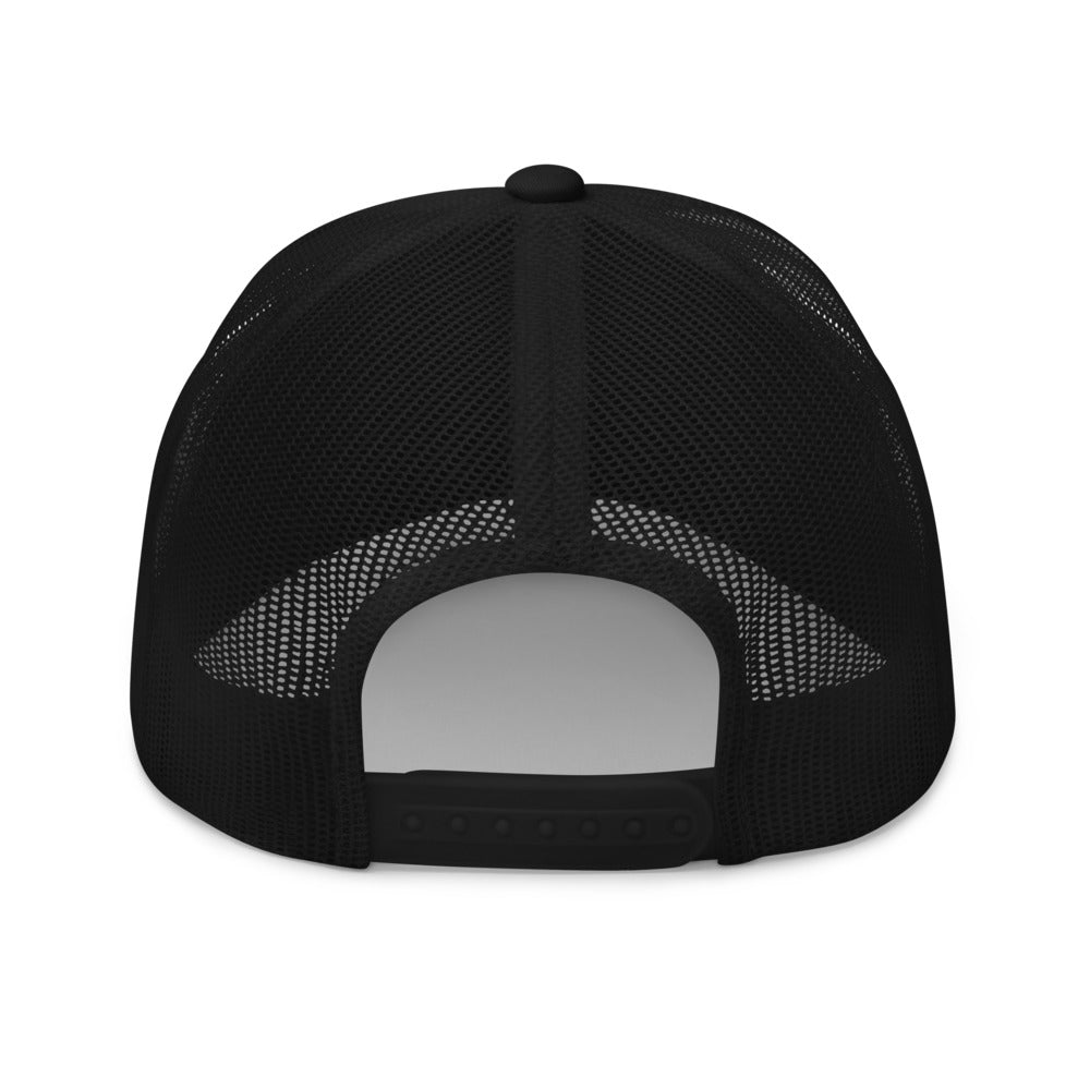 Curve Logo Trucker Cap - Green Logo