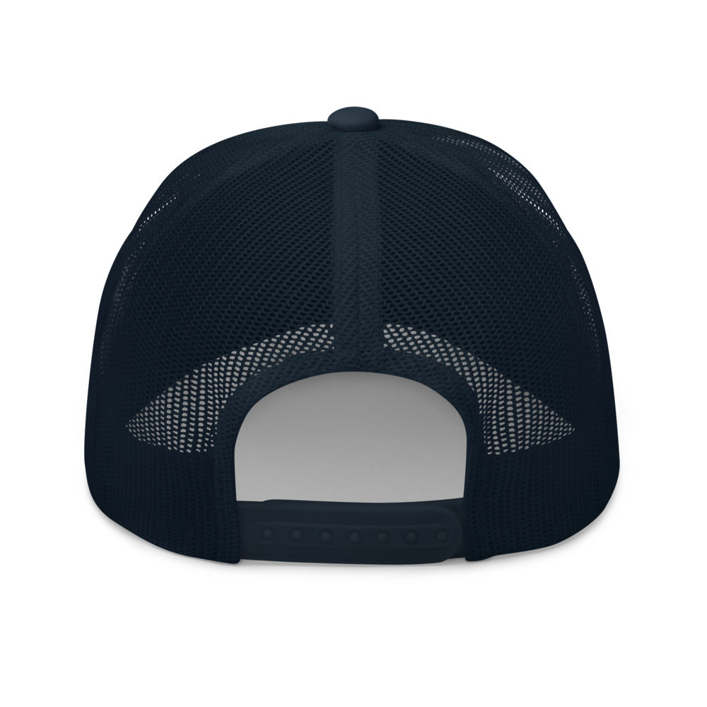 Curve Logo Trucker Cap - Green Logo