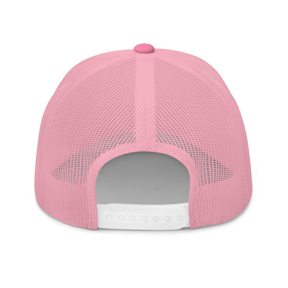 Curve Logo Trucker Cap - Green Logo