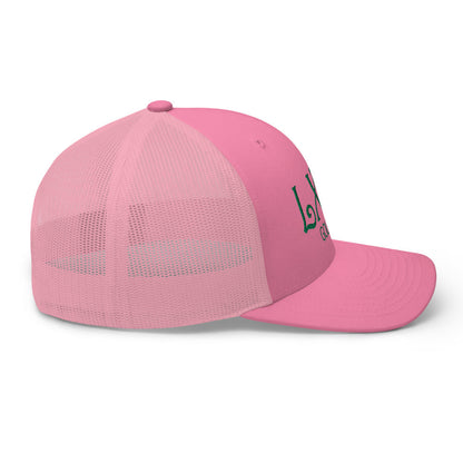 Curve Logo Trucker Cap - Green Logo