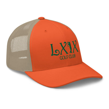 Curve Logo Trucker Cap - Green Logo