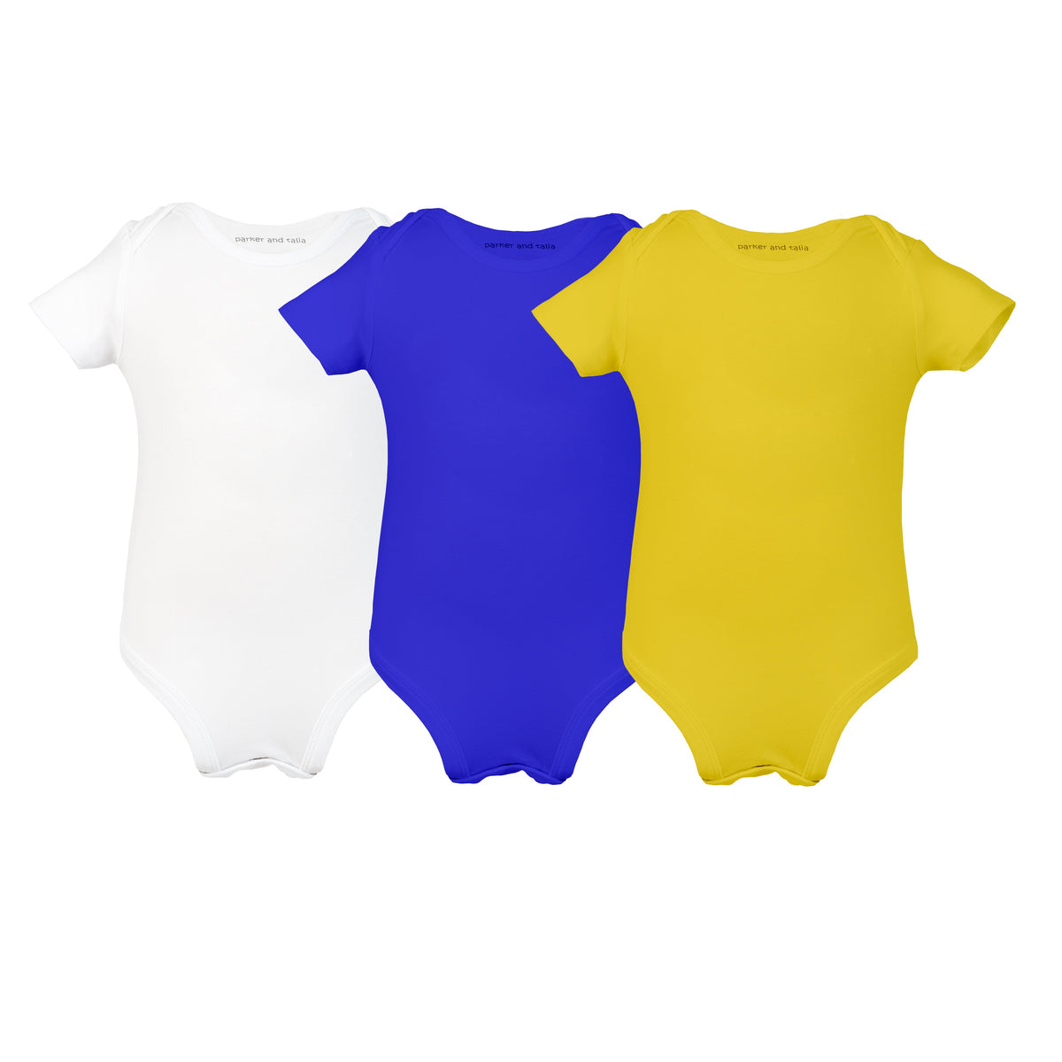 The Three’s Company Onesie Pack- 3 Pack of the softest Bamboo Onesie&