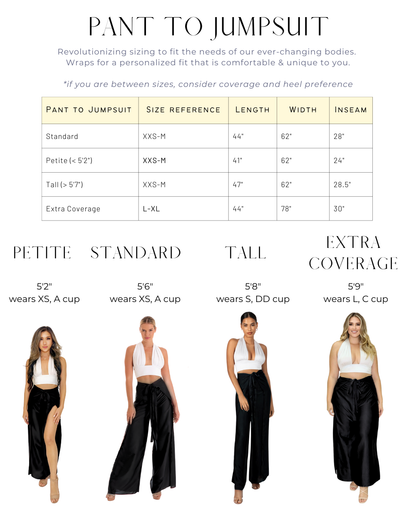 Pant to Jumpsuit - Island Print